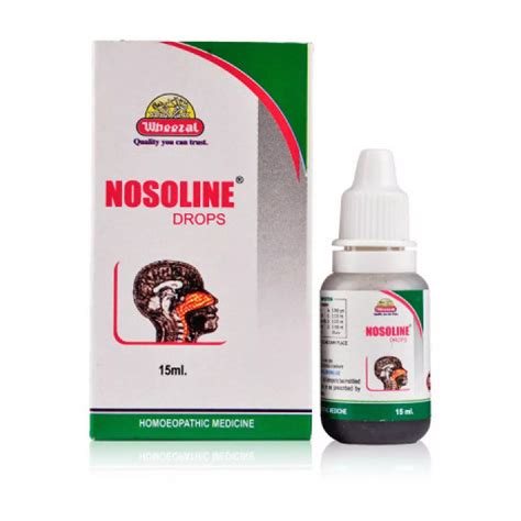Wheezal Nosoline Nasal Drops 15 ml - Multimedicos