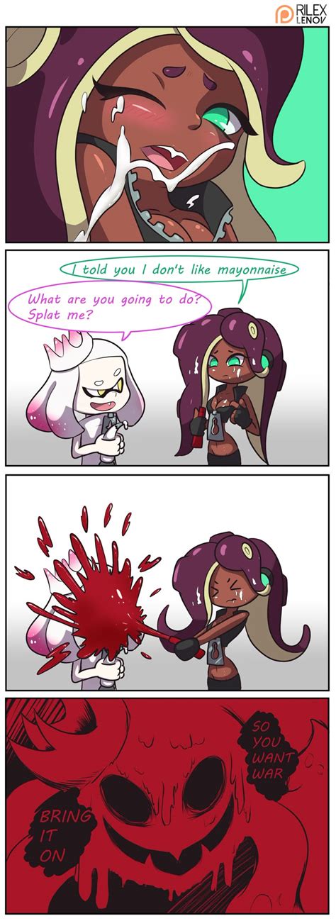 Pin by Lattecup Coffee on splat | Splatoon comics, Splatoon, Splatoon memes