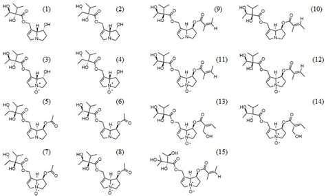 LC-MS/MS Evaluation of Pyrrolizidine Alkaloids Profile in Relation to ...