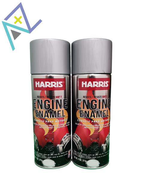 High Aluminum Harris Heat Resistant Engine Enamel Motor Spray Paint (2 bottle) | eBay