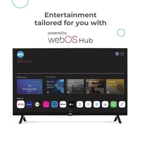 Buy BPL 80 cm (32 inch) HD Ready Smart WebOS TV 32HF7301 at Reliance ...