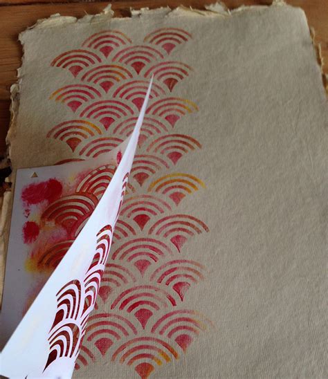 Stencil Print Tutorial 的图像结果