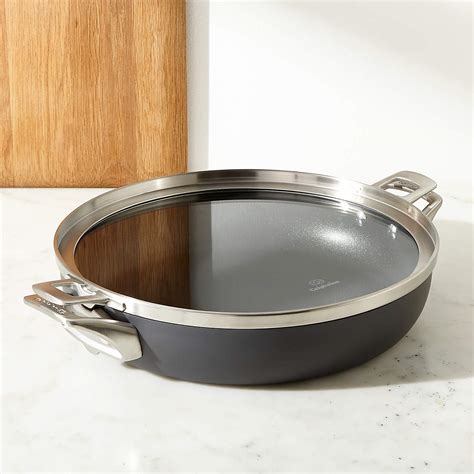 Calphalon Premier Space-Saving 12" MineralShield Non-Stick Everyday Pan ...
