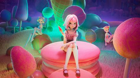 【HIPTIP】新プロジェクトがいち早くお披露目! 天野喜孝⽒のアート「CANDY GIRL」がバーチャルK-POPアーティスト「APOKI ...