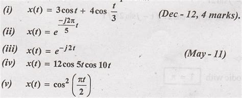 Classification of Continuous and Discrete Time Signals