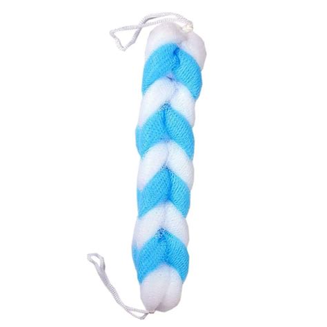 Silicone, Stretchable, Double Sided Soft Bristle Back Scrubber Belt For ...