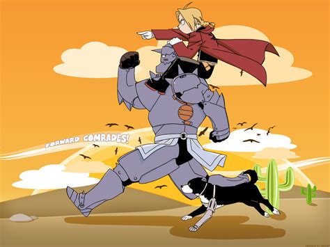 Download Alphonse Elric Edward Elric Anime Fullmetal Alchemist Wallpaper