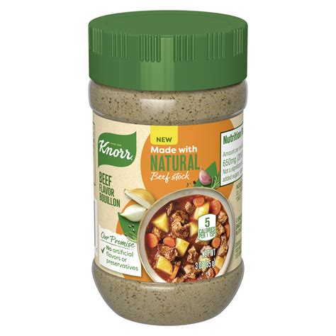 Knorr, Beef Flavor Bouillon - SmartLabel™