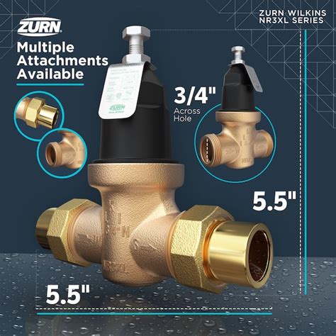 Zurn Wilkins 3/4-in FNPT Bronze Pressure Reducing Valve 34-NR3XLDULUP ...