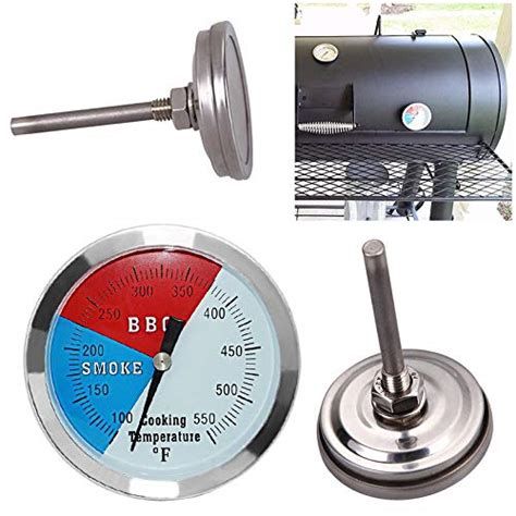 Generic 100-550 Degrees Roast Barbecue BBQ Smoker Grill Thermometer ...