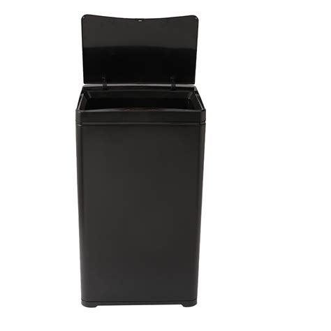 UMAI Stainless Steel Dustbin With Lid & Wheels | 68L | Smart Sensor Du ...