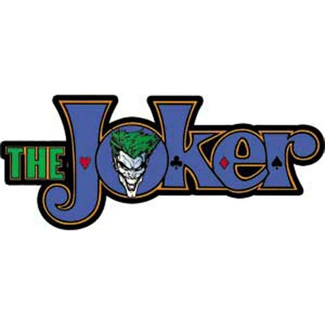Batman Joker Logos