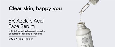 Gabit 5% Azelaic Acid Face Serum For Acne,Blackheads,Open Pores & Spots ...