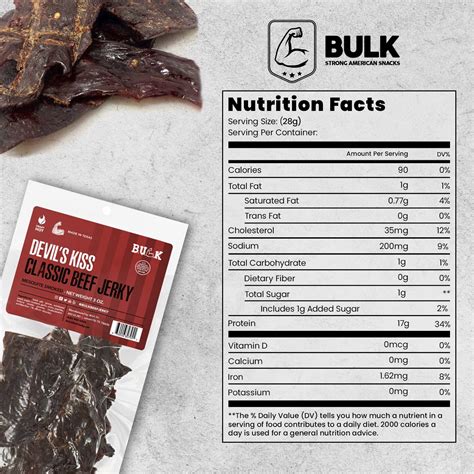 Buy BULK Classic Beef Jerky, Keto Snacks, High Protein, Low Carb, Lunch ...