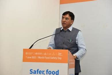 On the occasion of World Food Safety Day, Union Health Minister Dr ...