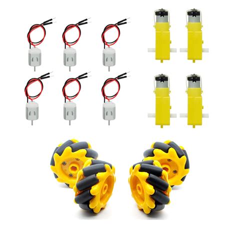 Gikfun Type 130 Miniature DC Motors, Smart Car Robot India | Ubuy