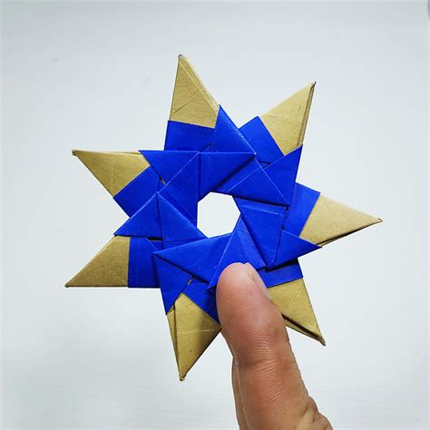 16 Point Ninja Star Origami