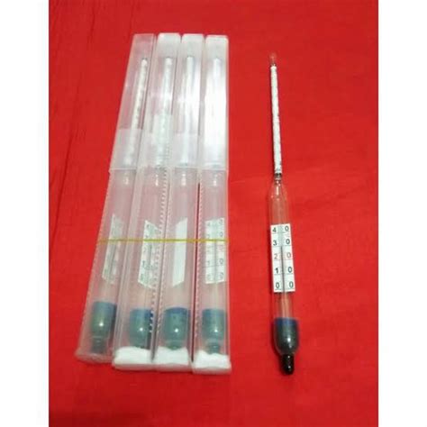 Jual Hydrometer with Thermometer Solar/Hydrometer 0.800 - 0.900 Solar ...