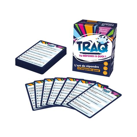 Acheter TRAQ - Tu réponds à quoi? - Gila RPGs - Jeux de société