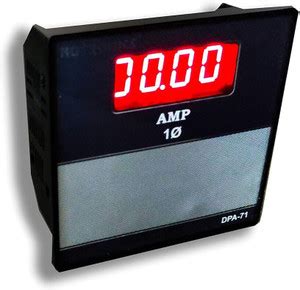 NUTRONICS Nutronics DPA-71M 20A Digital Panel Ammeter Test Indicator ...