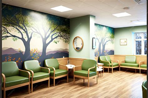 Premium Photo | Waiting room for patients in hospital with comfortable ...