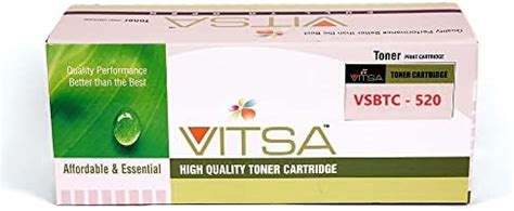 VITSA TN-520 | Toner Cartridge 520 Compatible for Use in Brother ...
