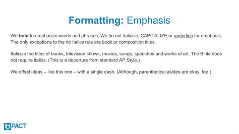 Downloadable style guide | PPTX