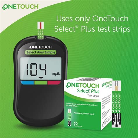 OneTouch Select Plus Test Strips, 50 Count Price, Uses, Side Effects ...