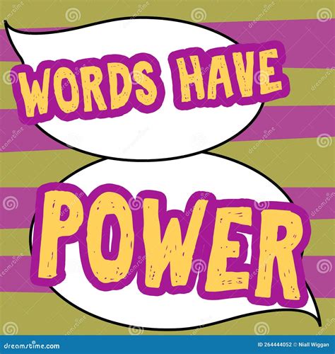 Sign Displaying Words Have Power. Word for Energy Ability To Heal Help ...