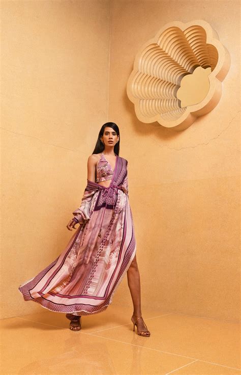 Lilac Bralette With Hand Thread & Metallic Embellishments – Nikita ...