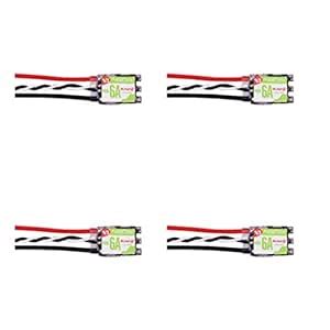 Buy Generic 4 PCS Racerstar RS6A V2 BB2 Blheli_S 6A 1-2S Brushless ESC ...