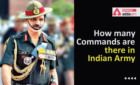How Many Commands are there in Indian Army