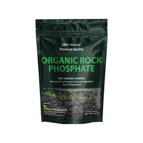 Organic Rock Phosphate Fertilizer for Gardening (900 GM) – Organicbazar