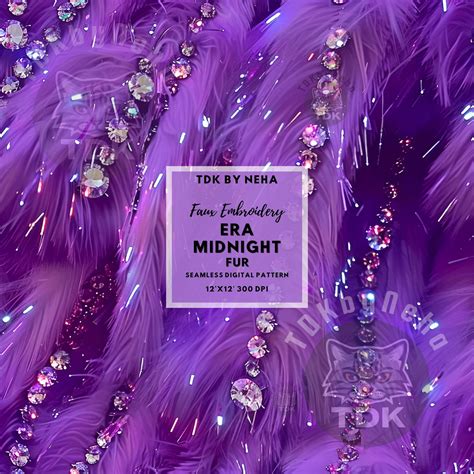 Midnight Era Fur Seamless JPG – The DoodleKeeper by Neha