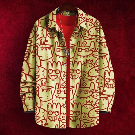 CARTOON DOODLE - FULL SLEEVE SHIRT – Juxar