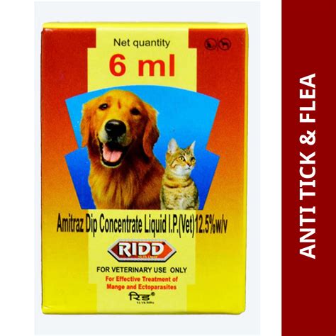 Petcare Ridd (amitraz) Anti Tick & Flea Solution For Dogs – Paw Store