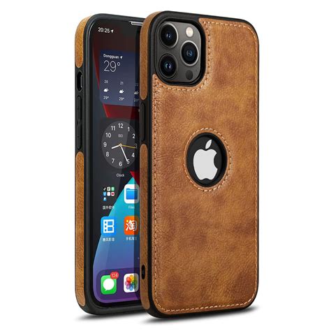 Pikkme iPhone 12 Pro Max Back Cover | Flexible Pu Leather | Full Camera ...