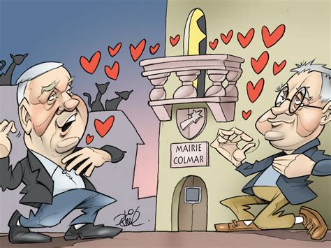 Région de Colmar. Le Zapping politique : amoureux transis