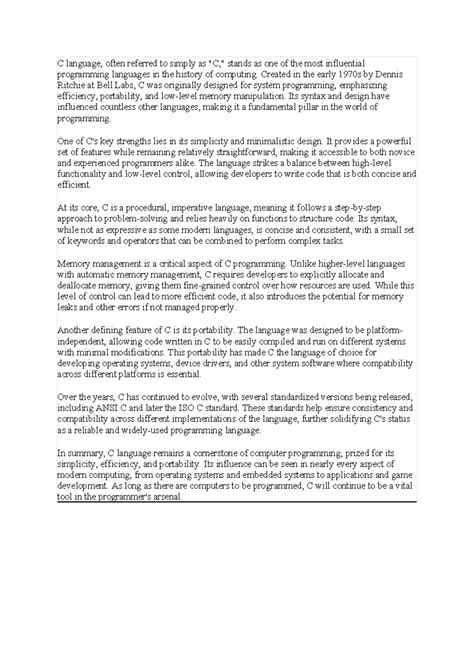 C Language in Computer 的图像结果