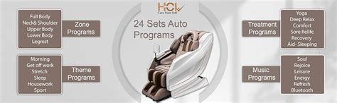 HCI eRelaxicPro 5D Mechanism Massage Chair with Dual Zero Gravity ...