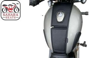 Sahara Seats Leather Finish Tank Strap/Tank Cover (Black) Strap Royal ...