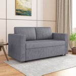 Buy Flip 2 Seater Sofa Cum Bed - Grey Online in India – Nilkamal Homes