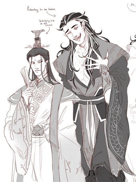 I’ve been thinking abt Tianlang Jun and Shen Jiu lately – @kelenia on ...