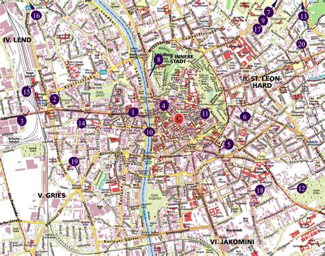 Map of Graz