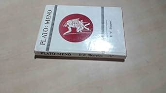 Plato: Meno (Aris & Phillips Classical Texts) : Sharples, Robert W ...