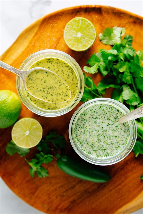 Cilantro Lime Dressing - Cookie and Kate