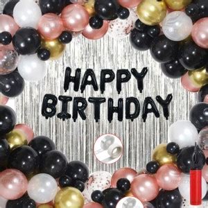 Flipkart.com | Perfect Party Solid Happy Birthday Decoration With ...