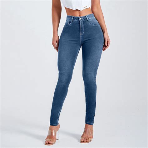 Nrmvnmi Ultra High Waisted Jeans for Women - Skinny Jeans - Stretchable ...