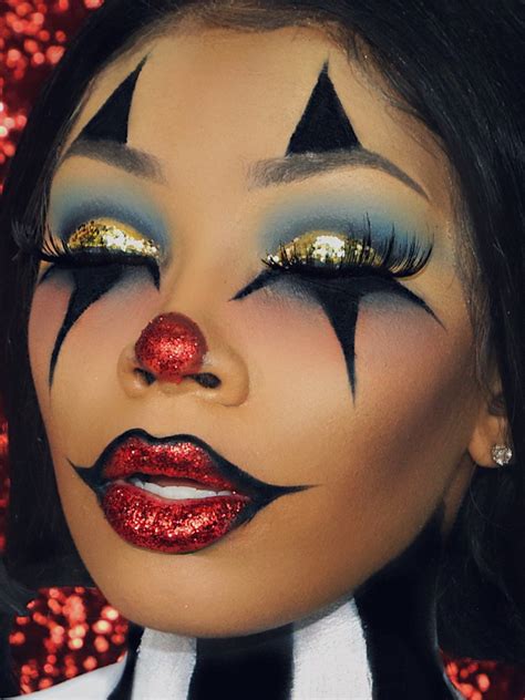 cute sad clown makeup
