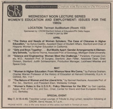 Jing Lyman Lectures | Feminist, Gender, and Sexuality Studies ...